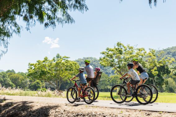 NRRT family on bikes