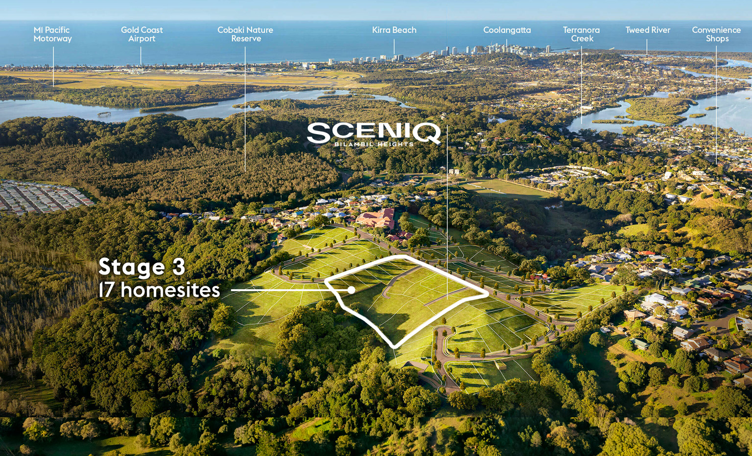 Stage 3 new land for sale Tweed
