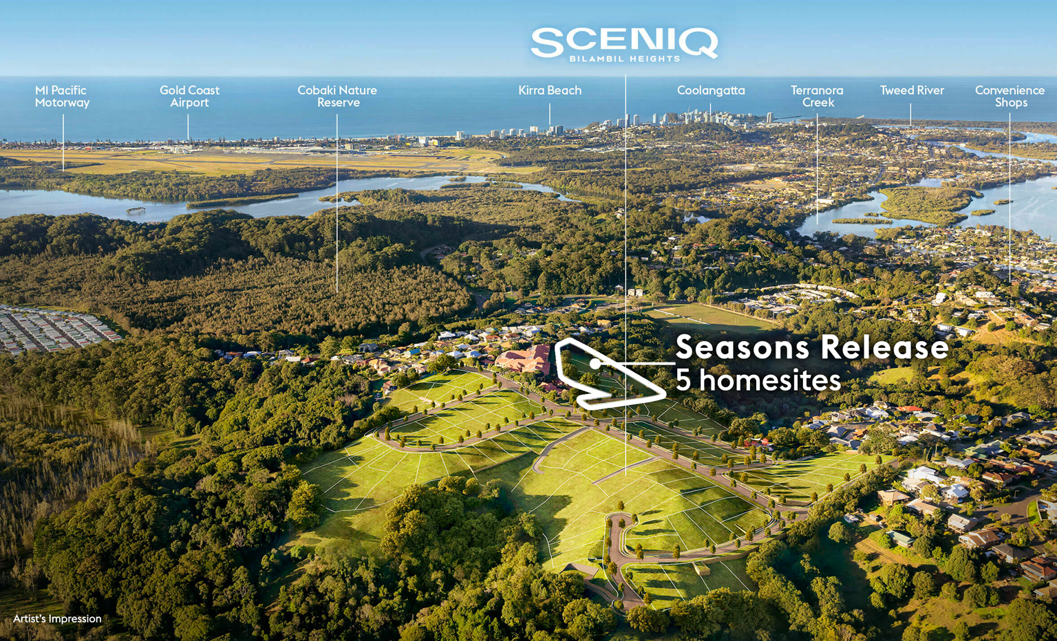 Seasons - Large Vacant Land in Gold Coast Tweed
